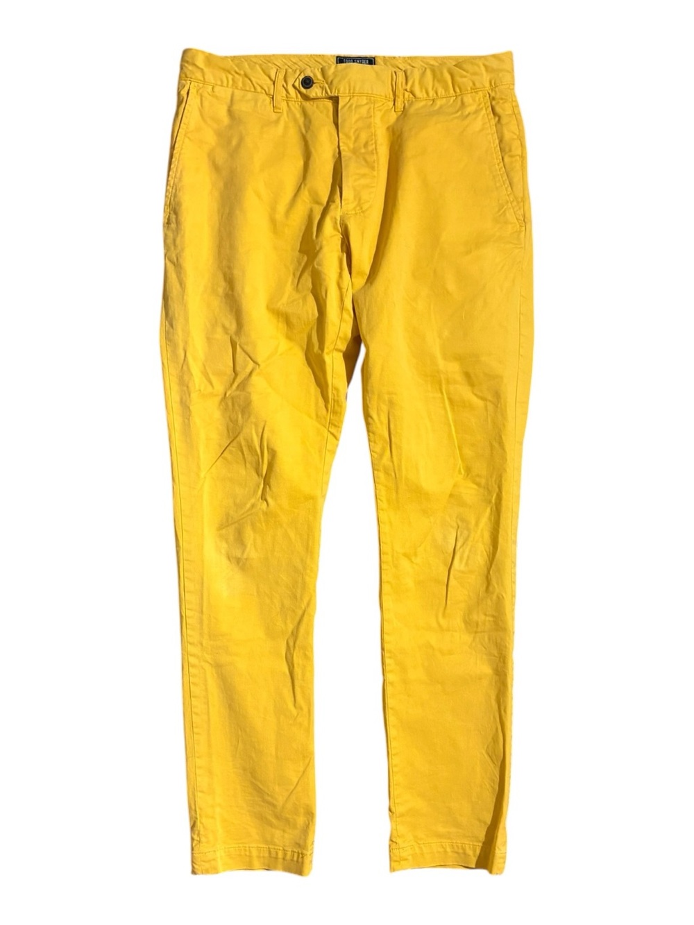 Todd Snyder Slim Fit Yellow Chino Pants